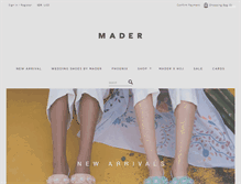 Tablet Screenshot of mdrstore.com